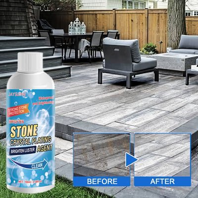 Stone Crystal Plating Cleaner Agent Stonework Polishing And...