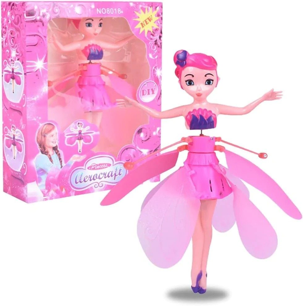 Magical Flying Fairy Doll,Hand Sensor Control / Sky Dancers Flying... - Image 3