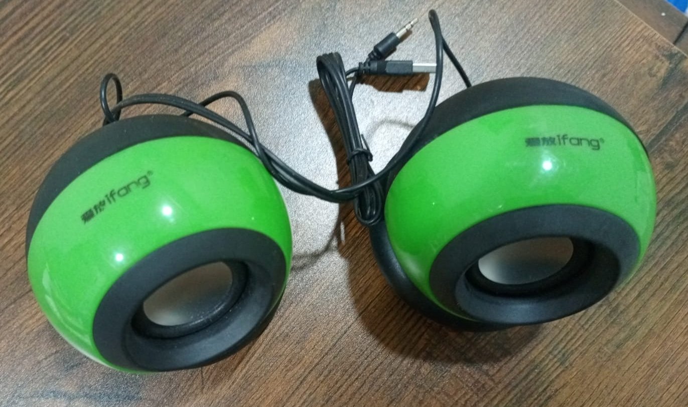 (Pair) If-10 Usb 2.0 Mini Usb Speaker For Laptop And Desktop...