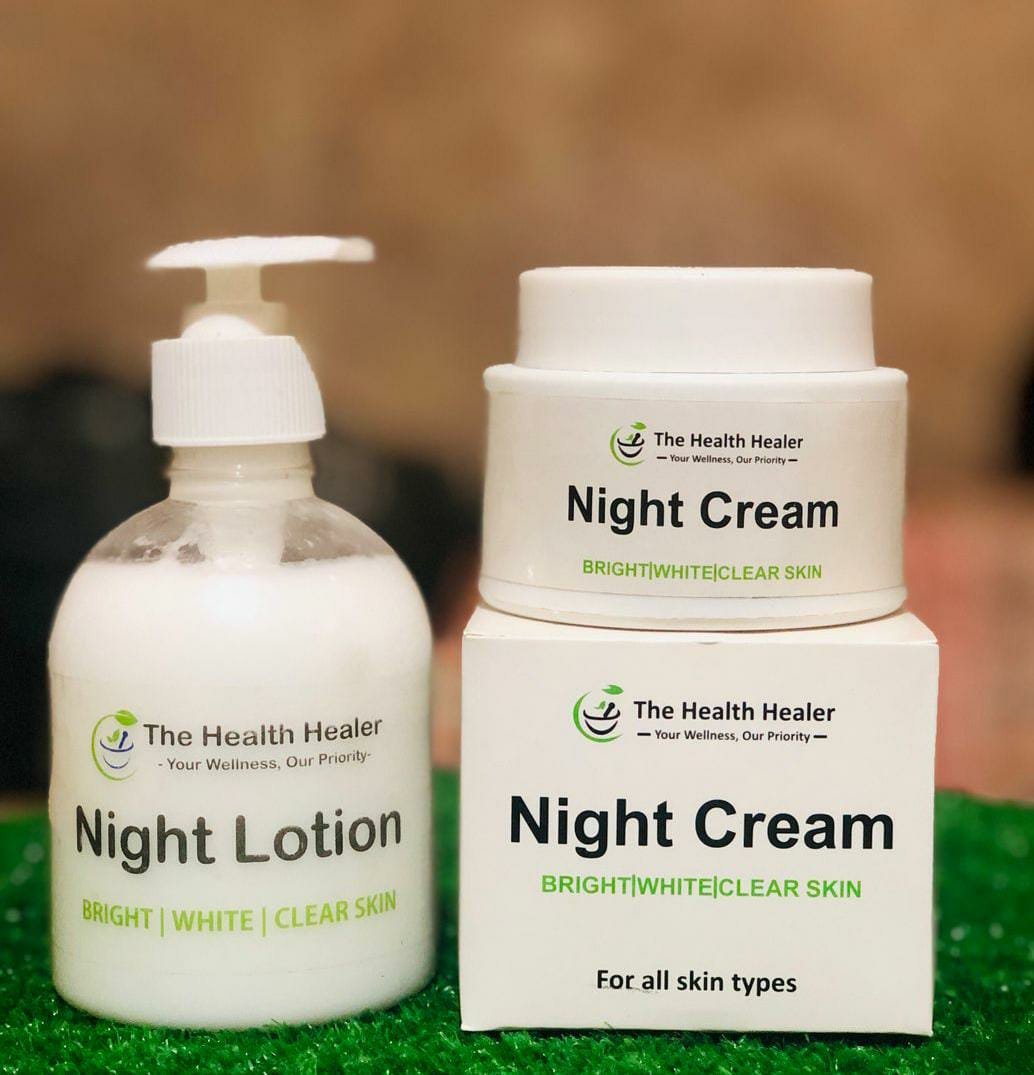 (Pack Of 2) Anti Aging Night Cream &Amp; Night Lotion Deal - Image 4
