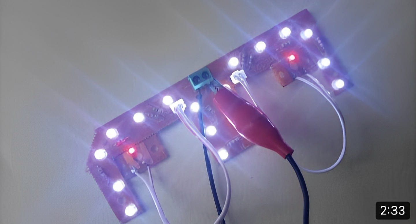 70Cc Meter Led Glowing Kit With Glowing Red Niddle For 70Cc Bike - Image 3