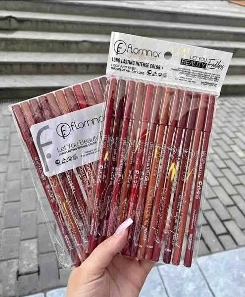 Flormar Lip Pencils Shades Of Nude Package Includes 12 X Lip...