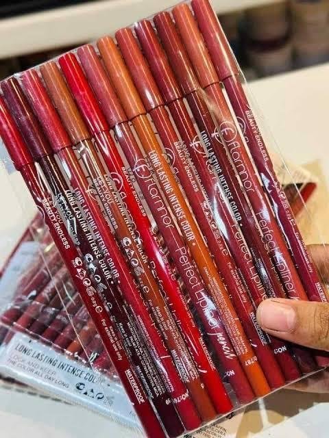 Flormar Lip Pencils Shades Of Nude Package Includes 12 X Lip... - Image 3