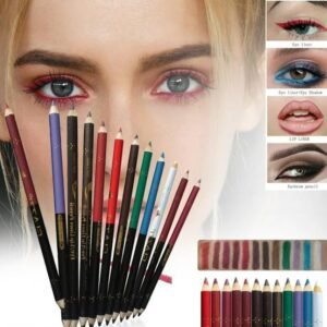 ( Pack Of 6  )2 In 1 Colors Eye Pencil Multipurpose Eye Pencil...