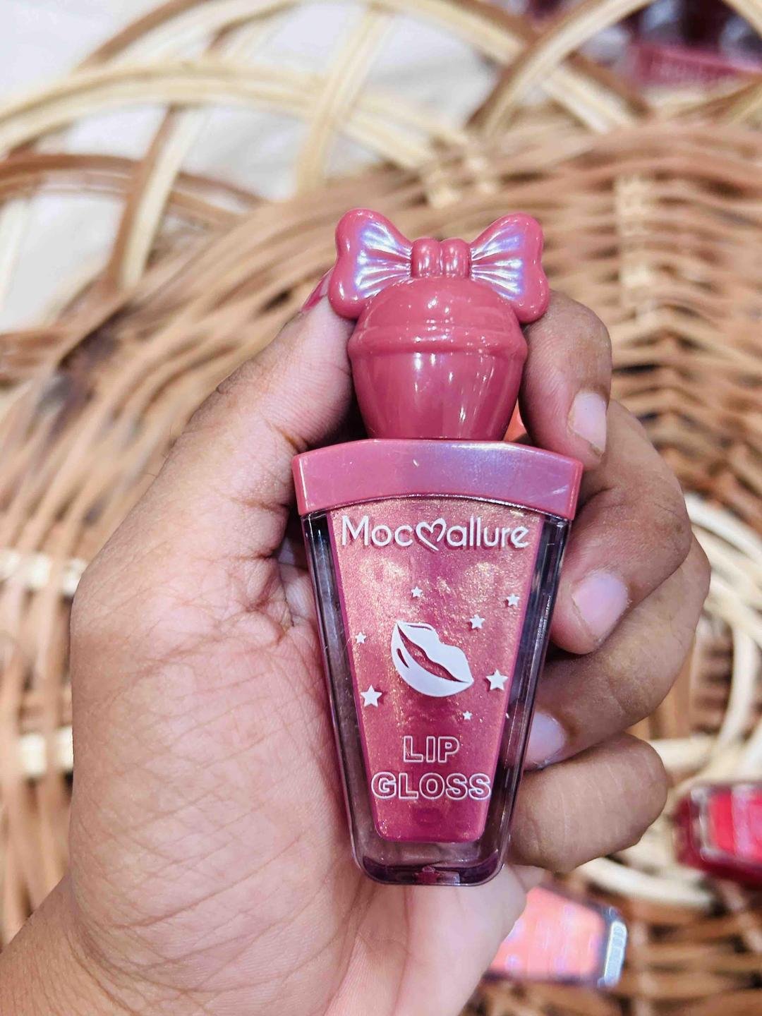 Pack Of 6 Mocallure Bow Style Cute Lipgloss High Pigment...