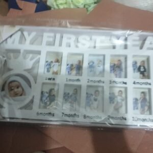 Newborn Baby Photo Frame Baby Pictures Plastic Frame For 12 Months...