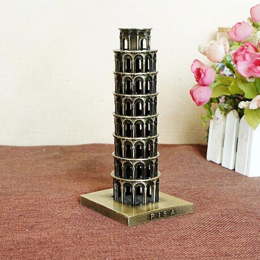 Pissa Tower Metal Model For Home &Amp; Office Decoration (10 Inches)