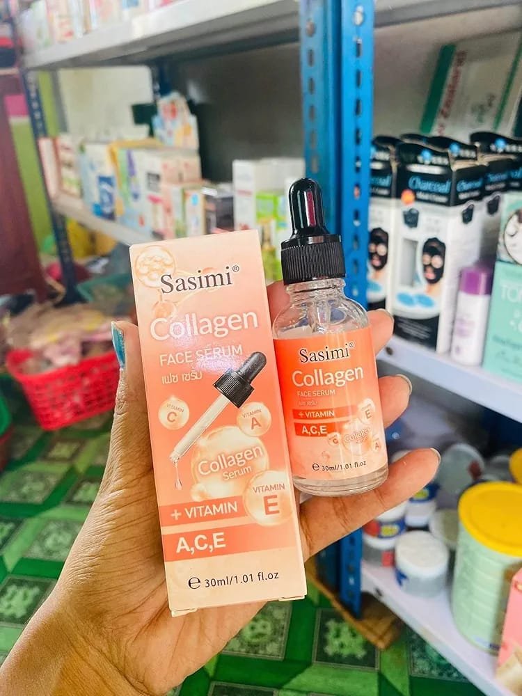 Sasimi Collegen Face Serum High Quality Collagen &Amp; Vitamin E...