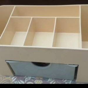 Plastic Makeup Storage Box With Small Drawer For Bathroom,...
