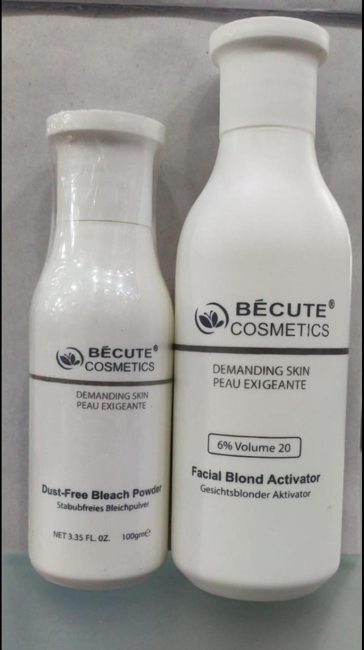 Becute Skin Polish Set - Becute Bleach Powder &Amp; Facial Blonde... - Image 2