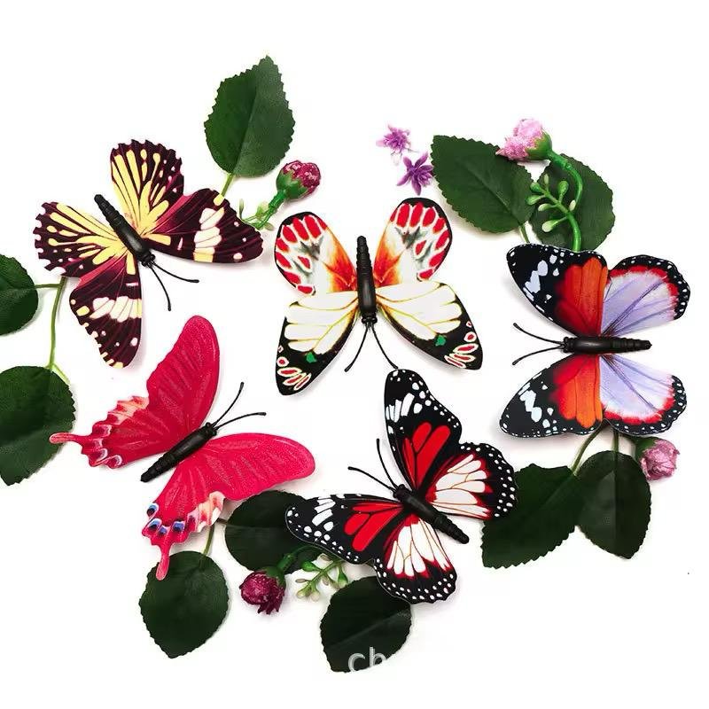 Pack Of 12 3D Simulation Butterfly Fridge Magnet Decoration Craft... - Image 5
