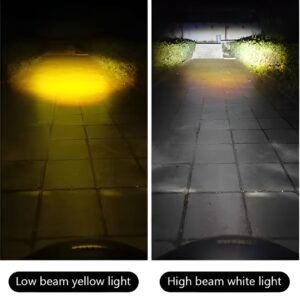 Bike Led Headlight Bulb - Motorcycle Fog Light - Super Bright With...