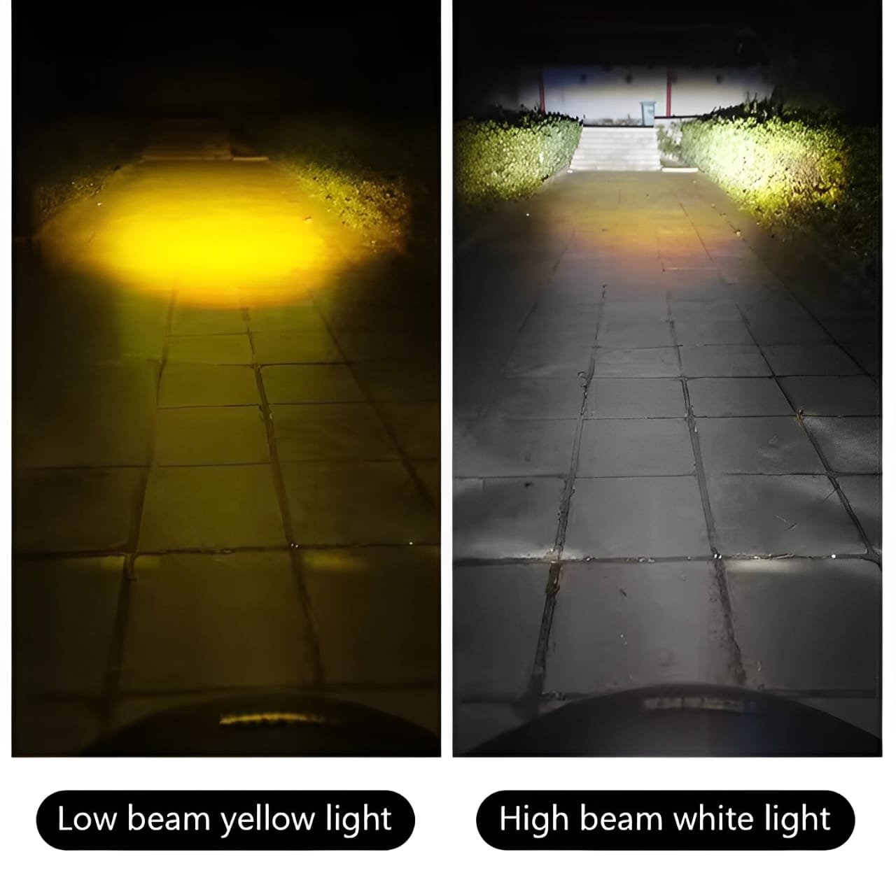 Bike Led Headlight Bulb - Motorcycle Fog Light - Super Bright With...