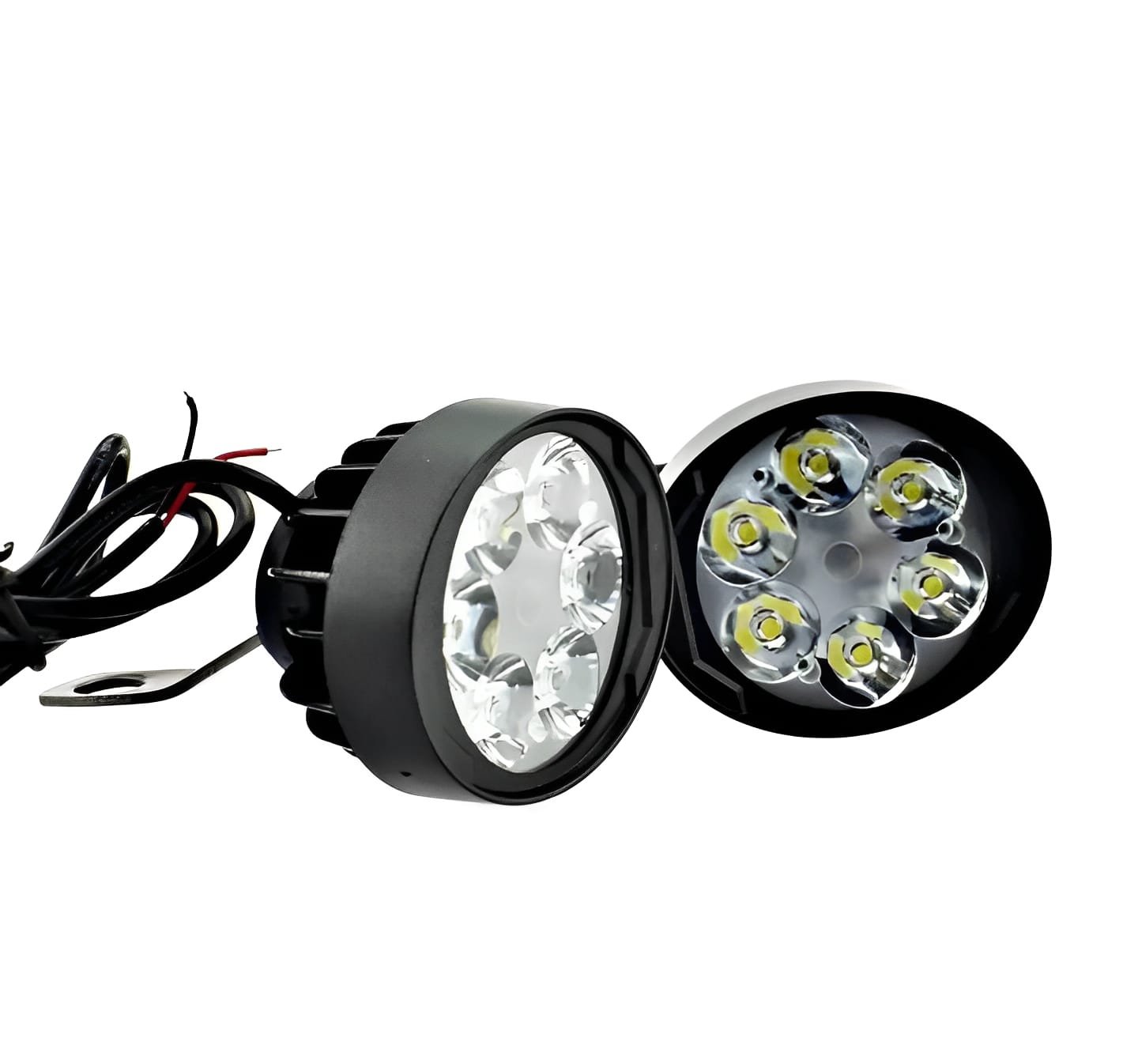 2 Led Plus Button Led Headlight &Amp; Button Assist Lamp For... - Image 4