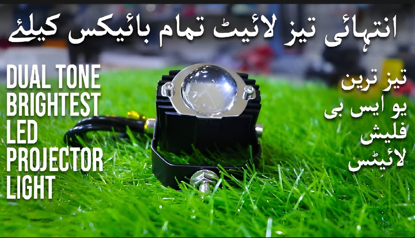 Maxgtrs Motorcycle Led Headlight Mini Projector Lens Tri-Model... - Image 3