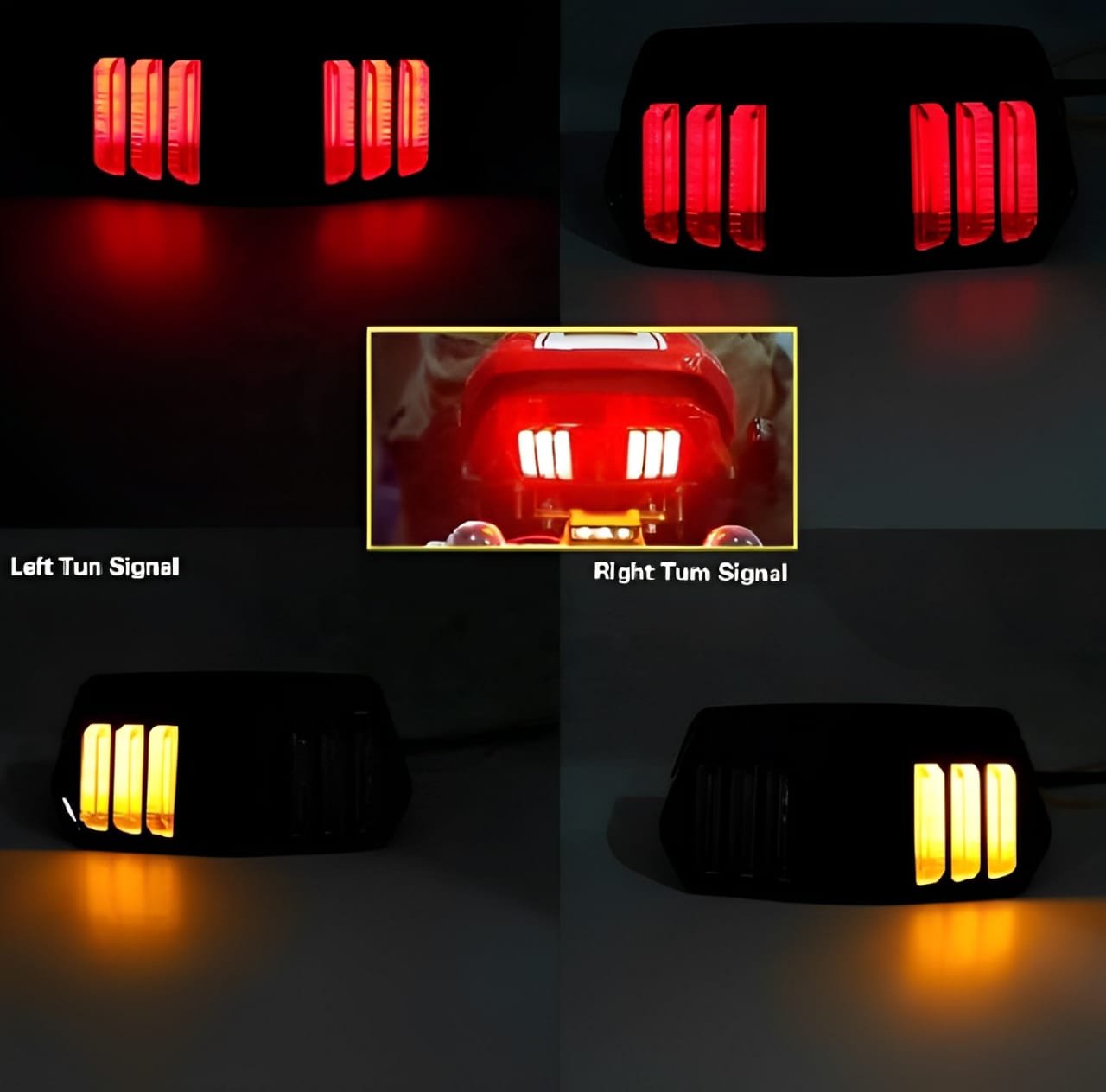 Set Of 4 Fancy Indicators For All Bikes + Free Backlight - Image 2