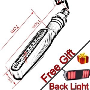 Set Of 4 Fancy Indicators For All Bikes + Free Backlight