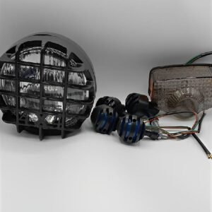 Pack Of 3 Cafe Racer Kit Item'S Cafe Racer Style Bike Lighting Set