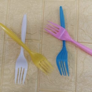 24Pcs Imported Disposable Plastic Fork Party Cutlery Fork Birthday...