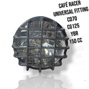 Cafe Racer Headlight For 70Cc And 125Cc Bikes Simple To Set Up...