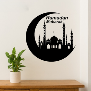 Ramzan Mubarak Islamic Calligraphy 3D Wooden Wall Decorative Gift...