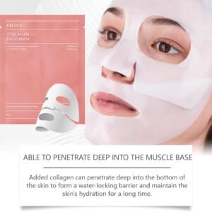 01 Pc Bio-Collagen Real Deep Mask, Hydrating Over Night, Facial...