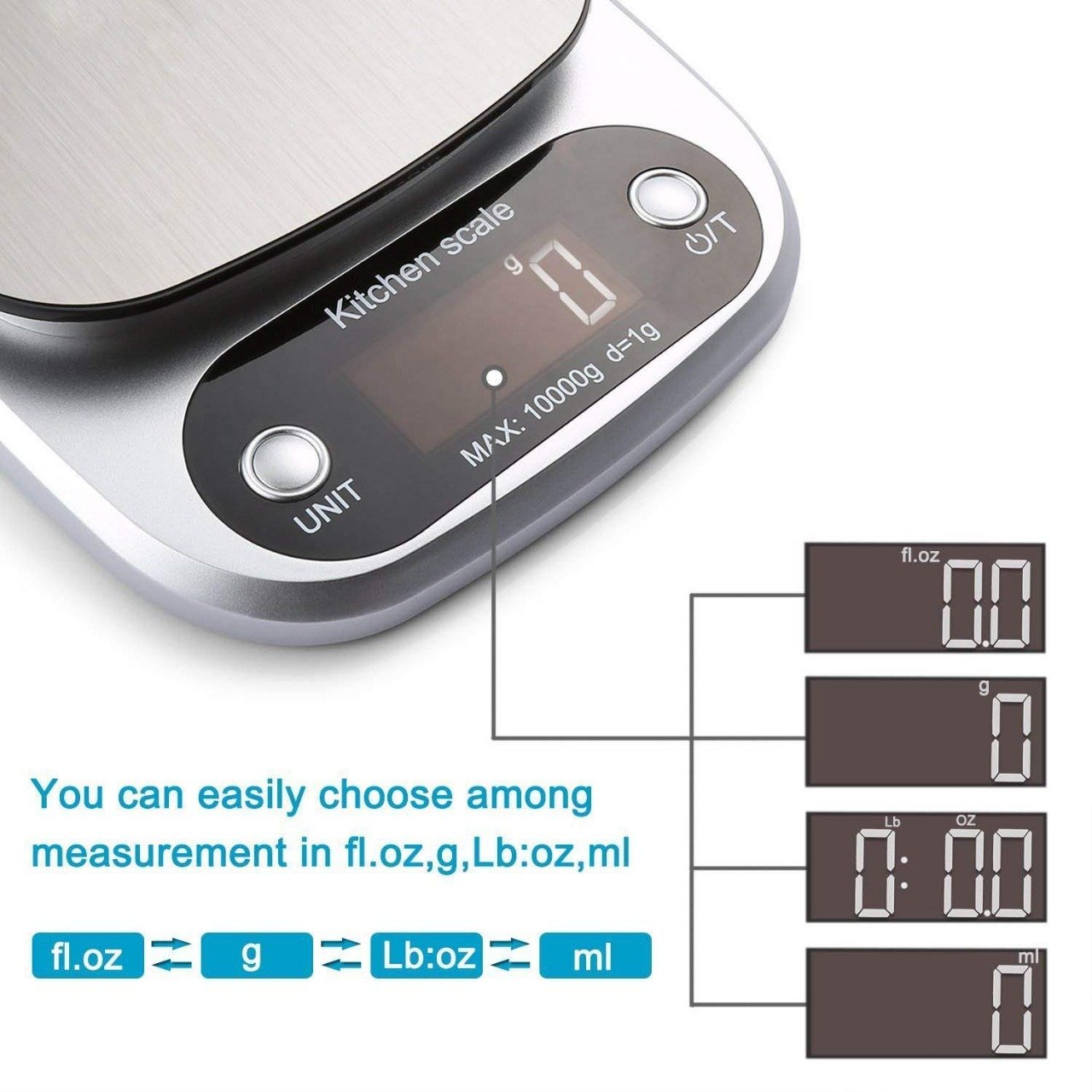 Kitchen Digital Weight Scale Digital Kitchen Scale Digital Weight...