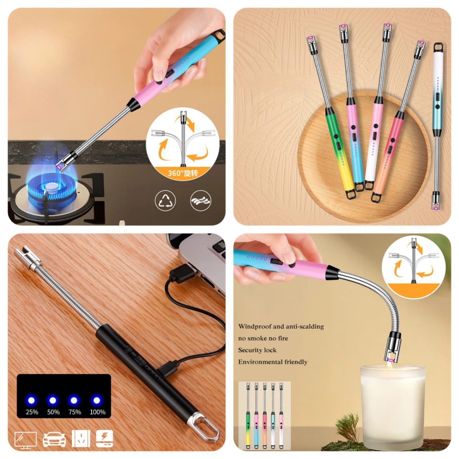 Arc Lighter With Usb Charging - Image 2