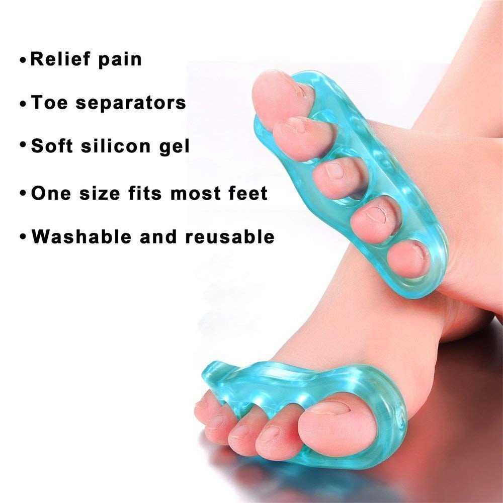 Reusable Gel Toe Separators &Amp; Straighteners For Hammer &Amp;...
