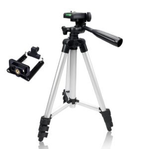 Adjustable Tripod Stand For Mobile Phones And Cameras With Mobile...