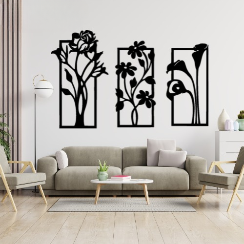 3D Flower Frame Wall Art - Image 4