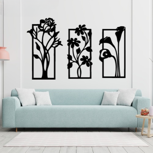 3D Flower Frame Wall Art - Image 3