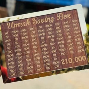 Umrah Saving Box - Box For Umrah Saving