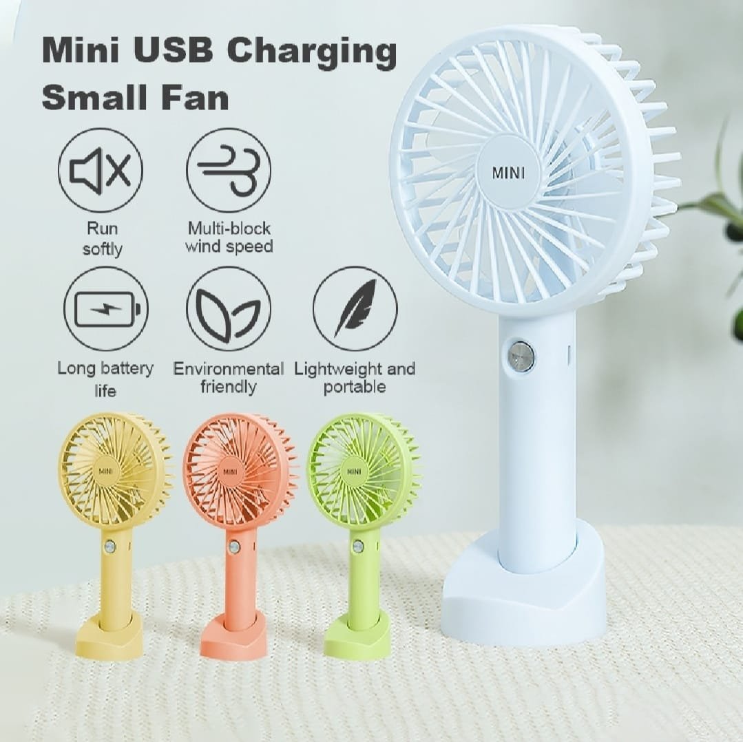 Portable Usb Rechargeable Fan - Image 3
