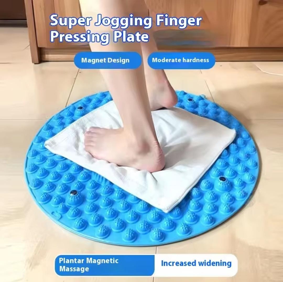 Circular Jogging Finger Press Board, Foot Massage Foot Pad, Adult... - Image 3