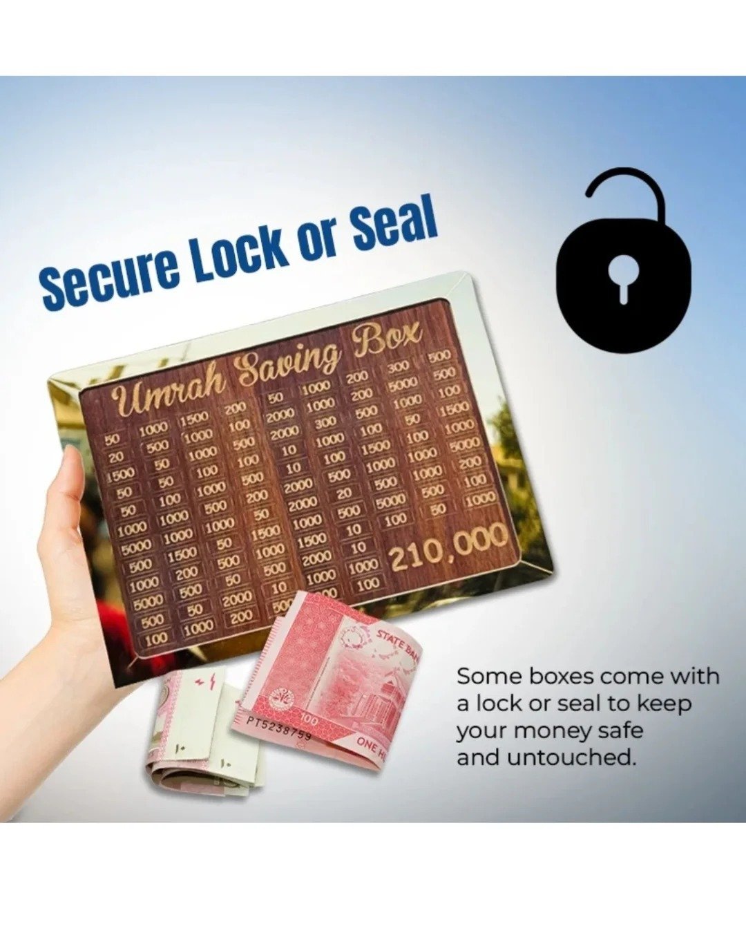 Umrah Saving Box - Box For Umrah Saving - Image 4