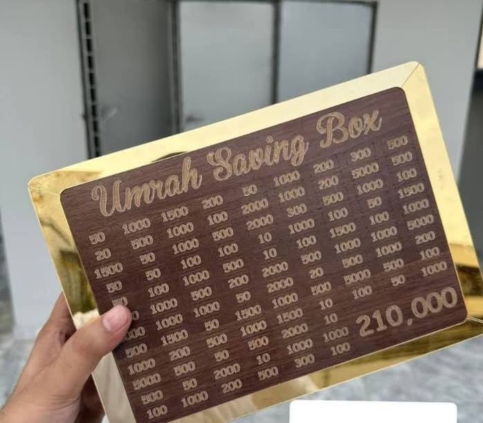 Umrah Saving Box - Box For Umrah Saving - Image 2