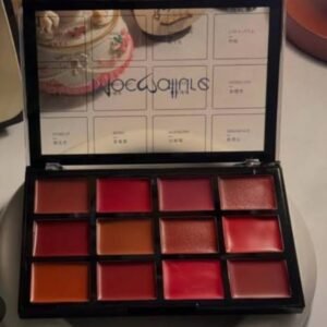Mocallure 12-Color Lip Palette / Long-Lasting Professional Lip Kit...