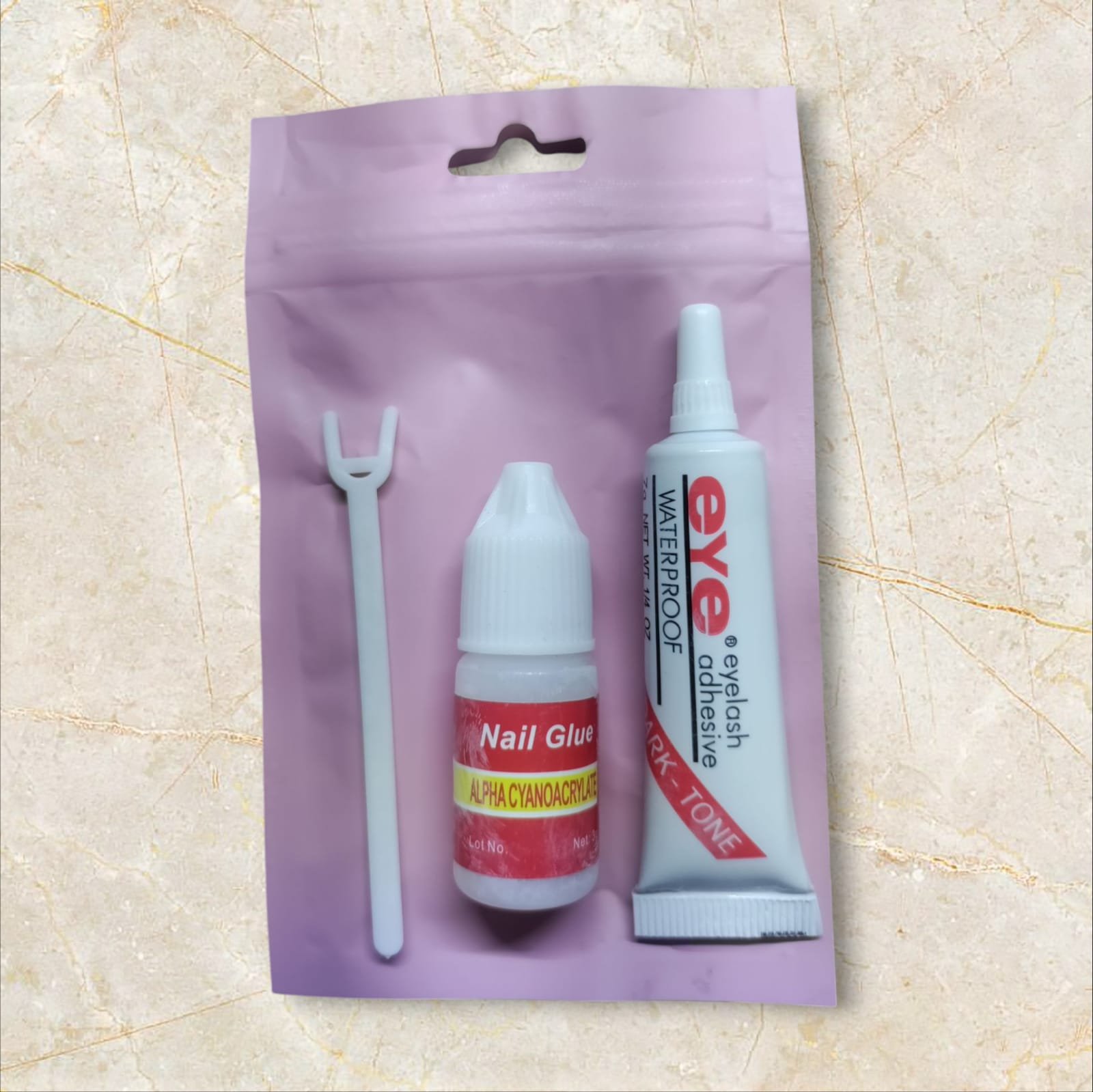 2 In 1 Eyelashes Glue &Amp; Nail Glue, Eyelashes And Nails Glue Pack - Image 3