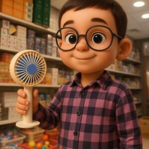 Portable Mini Rechargeable Fan