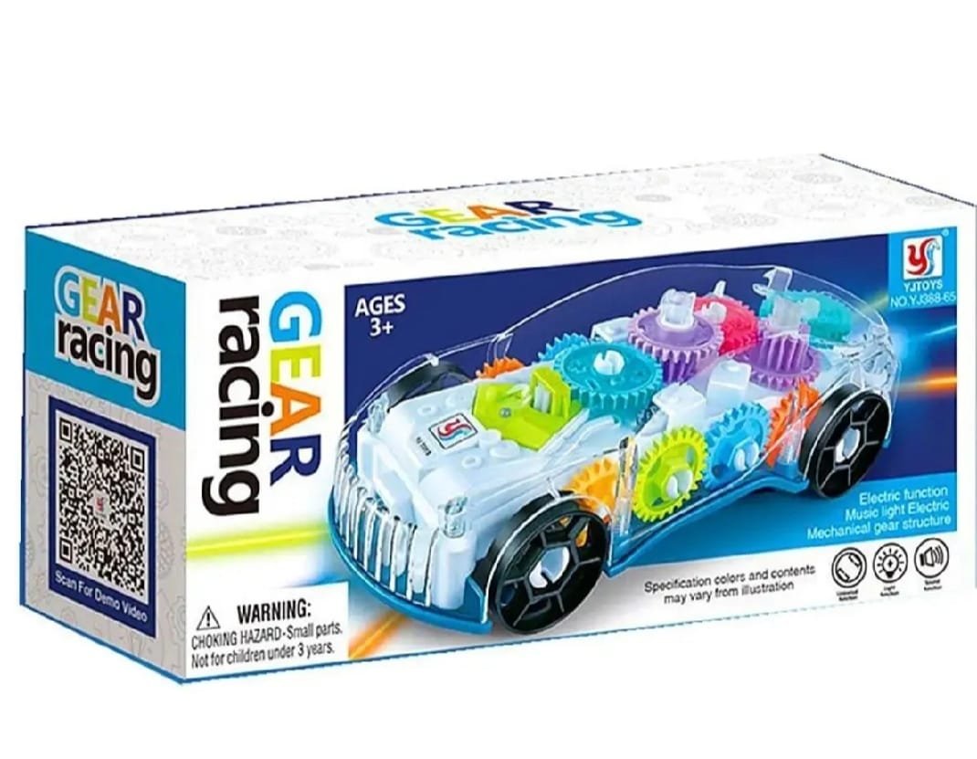 360° Rotating Future Musical Car Toy With Lights - Image 3