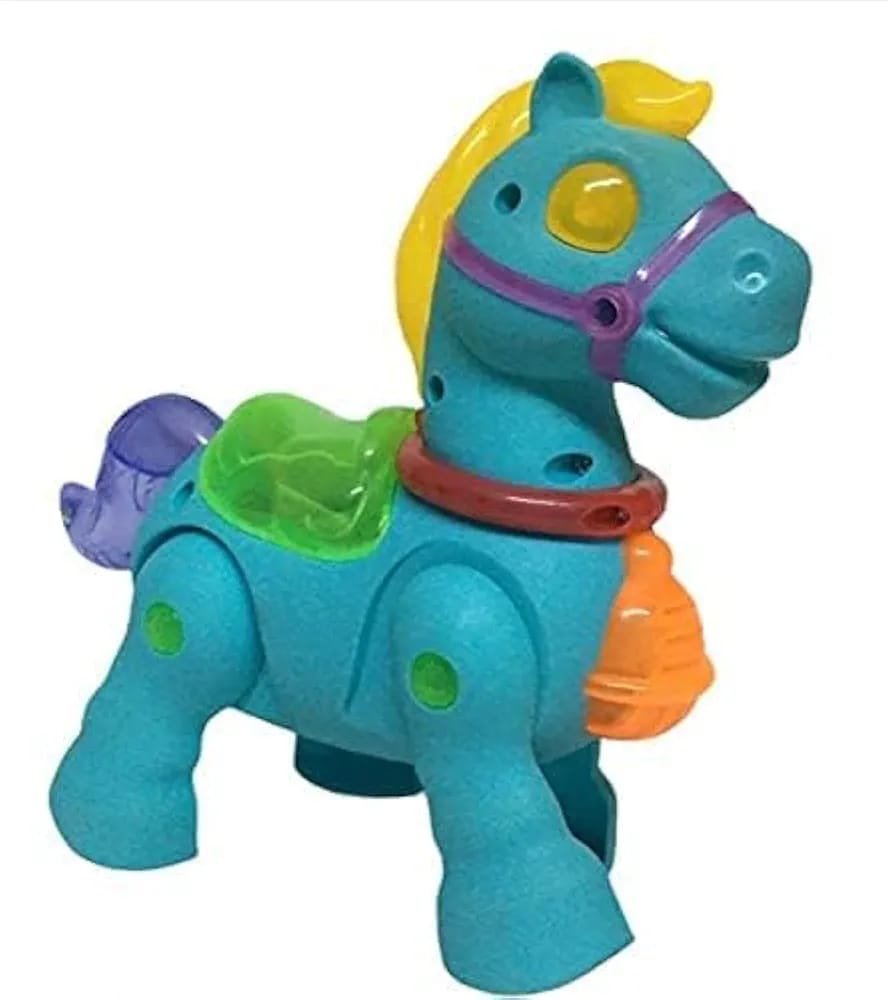 Musical Walking Moving Pony Horse With Light &Amp; Sound Battery... - Image 3