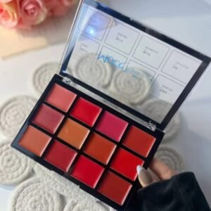 Mocallure 12-Color Lip Palette / Long-Lasting Professional Lip Kit...