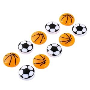 Basketball &Amp; Football Refrigerator Magnets