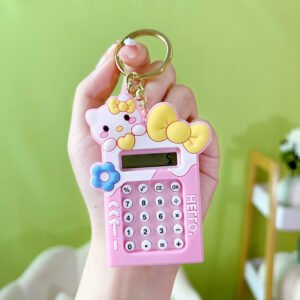 Mini Calculator Keychain