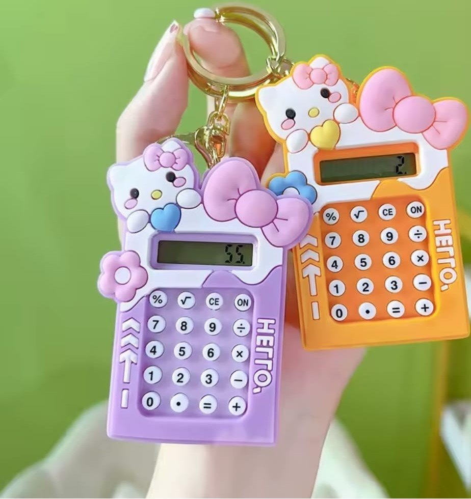 Mini Calculator Keychain - Image 3