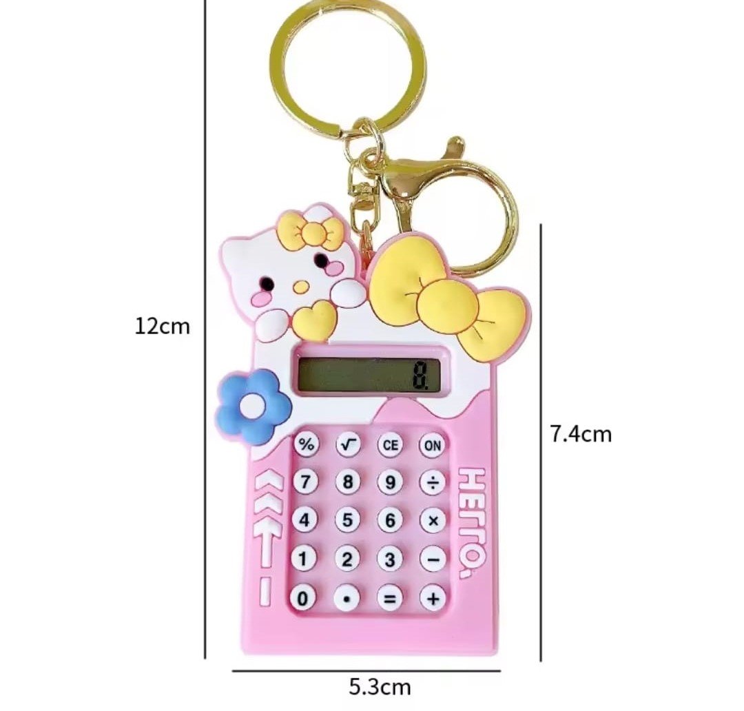Mini Calculator Keychain - Image 4