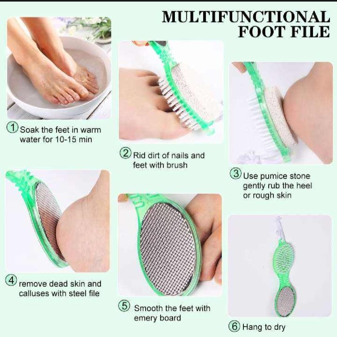 4-In-1 Pedicure Foot Filer