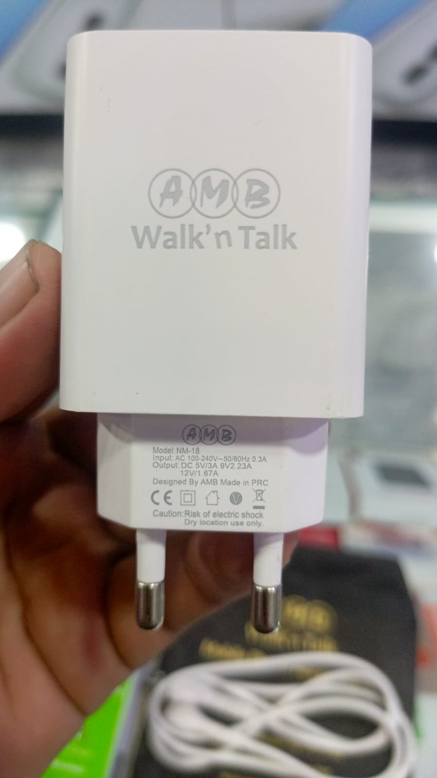 Amb Walk’N Talk 22.5W Super Fast Charger Nm-18 - Image 2