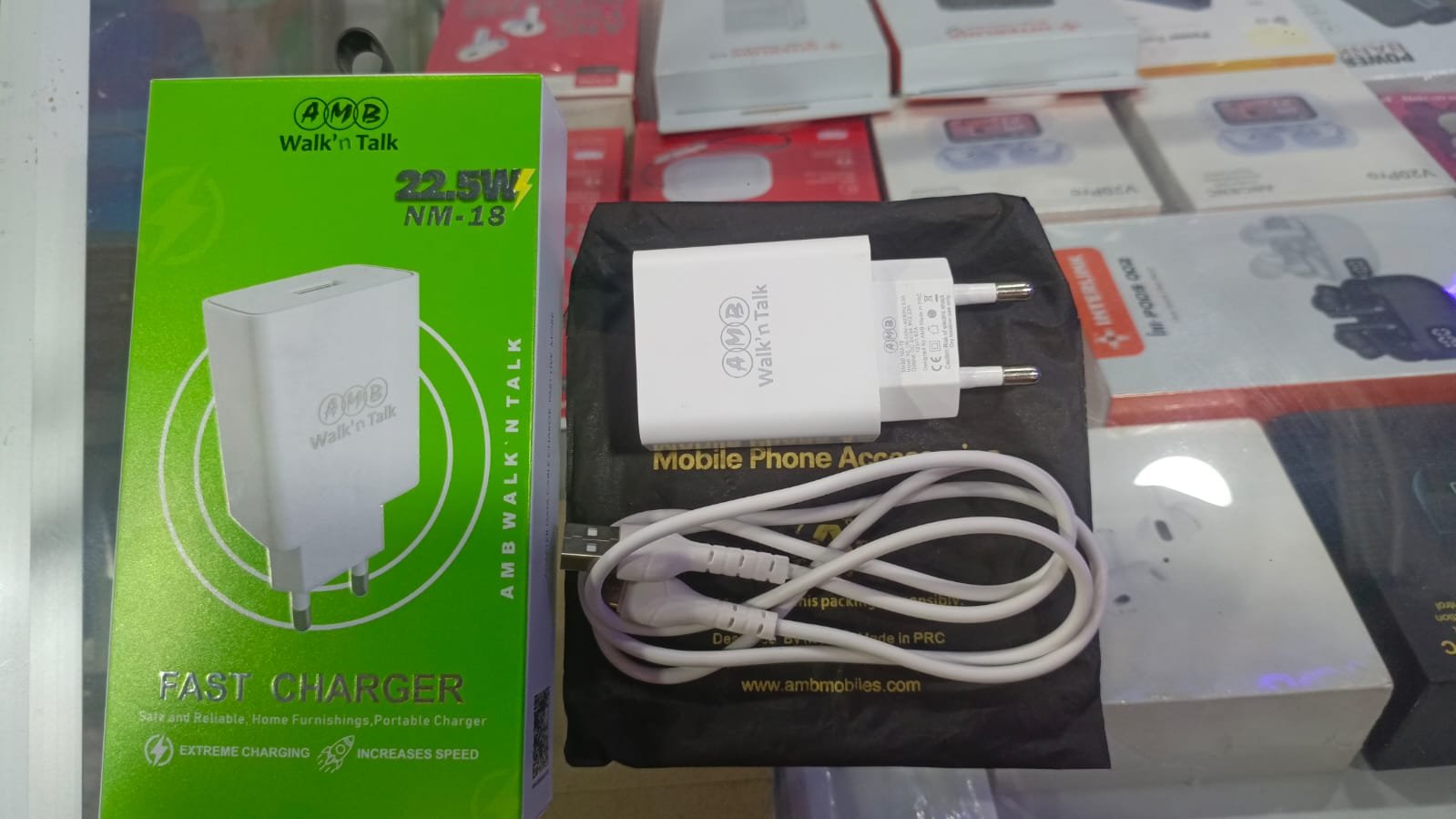 Amb Walk’N Talk 22.5W Super Fast Charger Nm-18 - Image 3